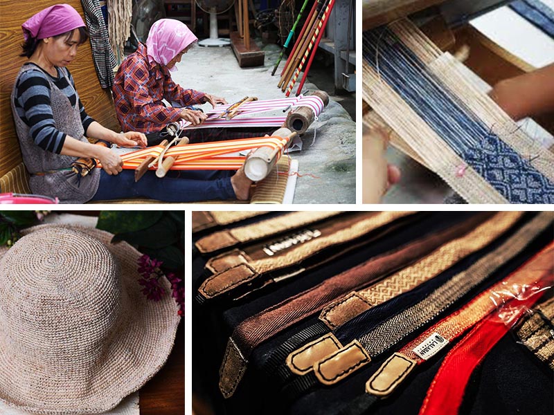 【以千年文化編織全新未來 – 花蓮新社香蕉絲工坊 】Taiwan banana weaving and fabric craft